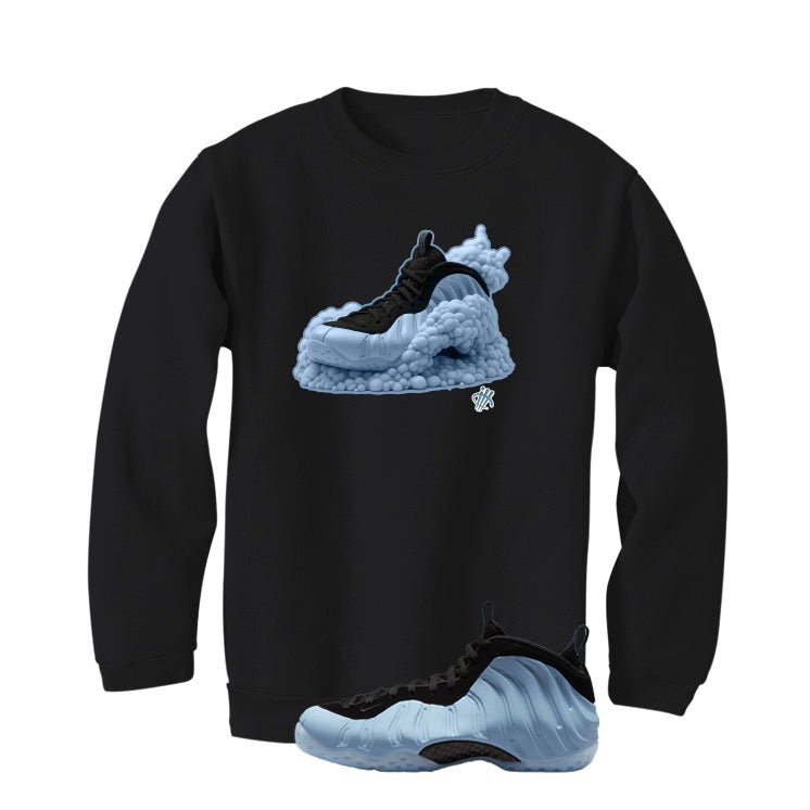 Nike Air Foamposite One Psychic Blue Black T-Shirt (Foamy Shoe)| illcurrency