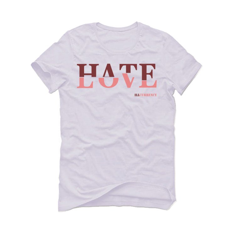 Nike Dunk Low WMNS “Valentine’s Day” | illcurrency White T-Shirt (Hate Love)