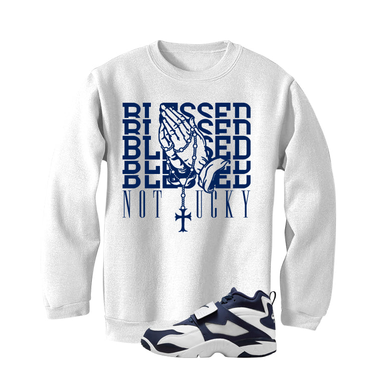 Nike Air Diamond Turf Cowboys Matching T-Shirt, Sweatshirts & Hoodies White T-Shirt (Blessed not lucky)| illcurrency
