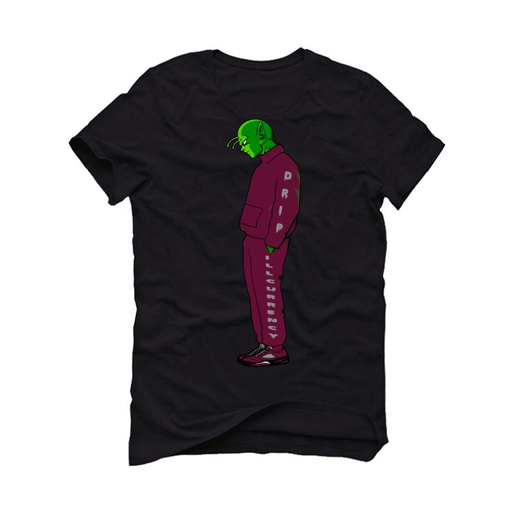 Air Jordan 5 Burgundy - Black T-Shirt (ILL DRIP)