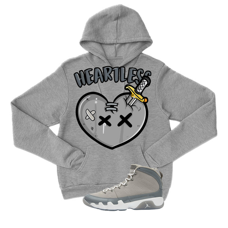 Air Jordan 9 Cool Grey Grey T-Shirt (Heartless)| illcurrency