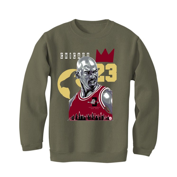 Air Jordan 1 Low OG "Year of the Dragon" | illcurrency Military Green T-Shirt (Chicago 23)