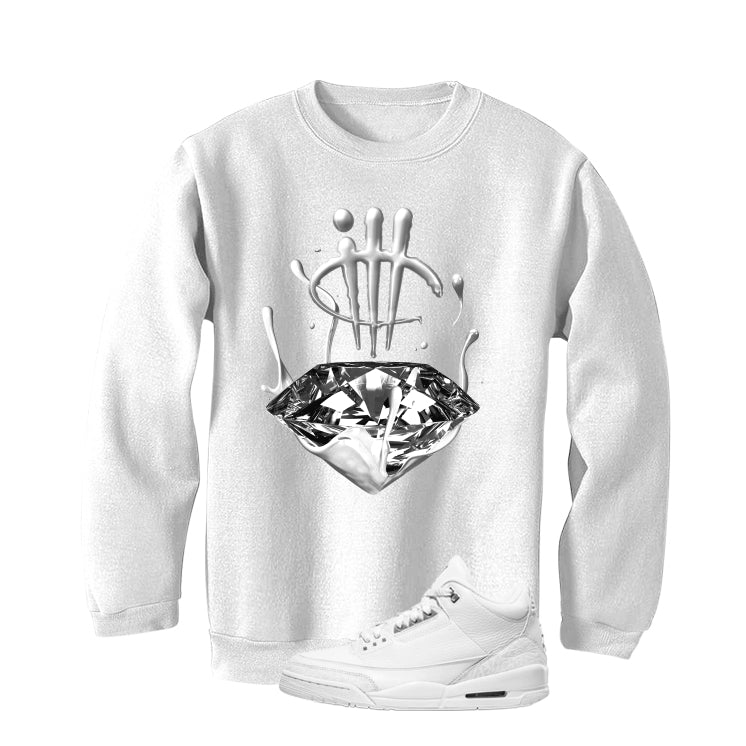Air Jordan 3 Pure Money White T-Shirt (drip)| illcurrency