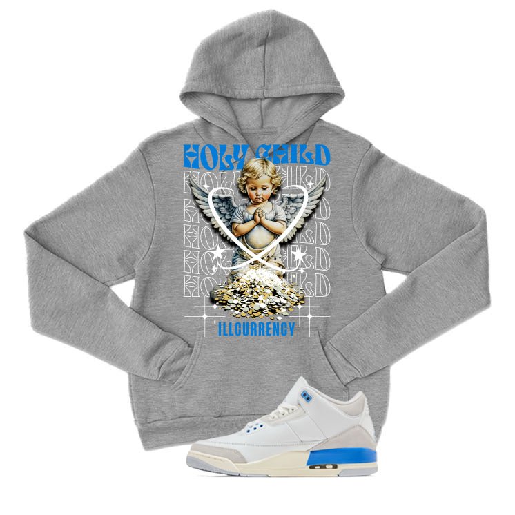 Air Jordan 3 Lucky Shorts Grey T-Shirt (Holy Child)| illcurrency