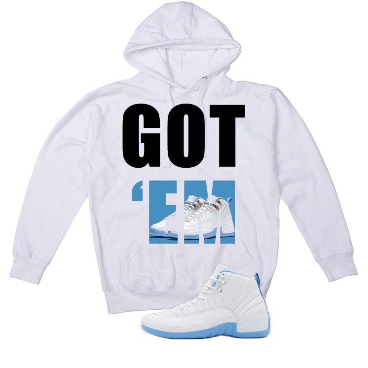 Air Jordan 12 Melo White T-Shirt (Got Em)| illcurrency