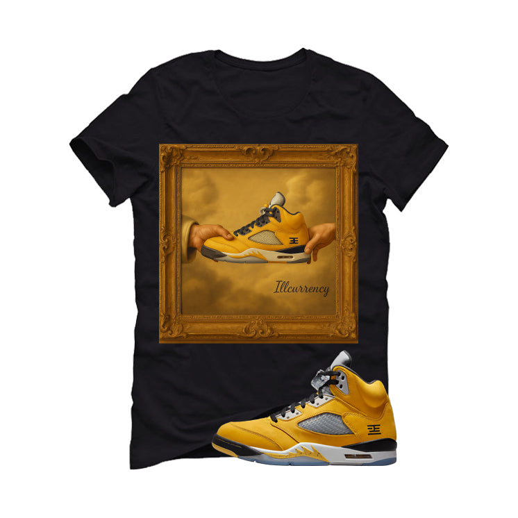 Air Jordan 5 Tokyo Matching T-Shirt, Sweatshirts & Hoodies Black T-Shirt (Tokyo Chapel)| illcurrency