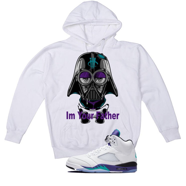 Air Jordan 5 OG Grape White T-Shirt (I'm Your Father)| illcurrency