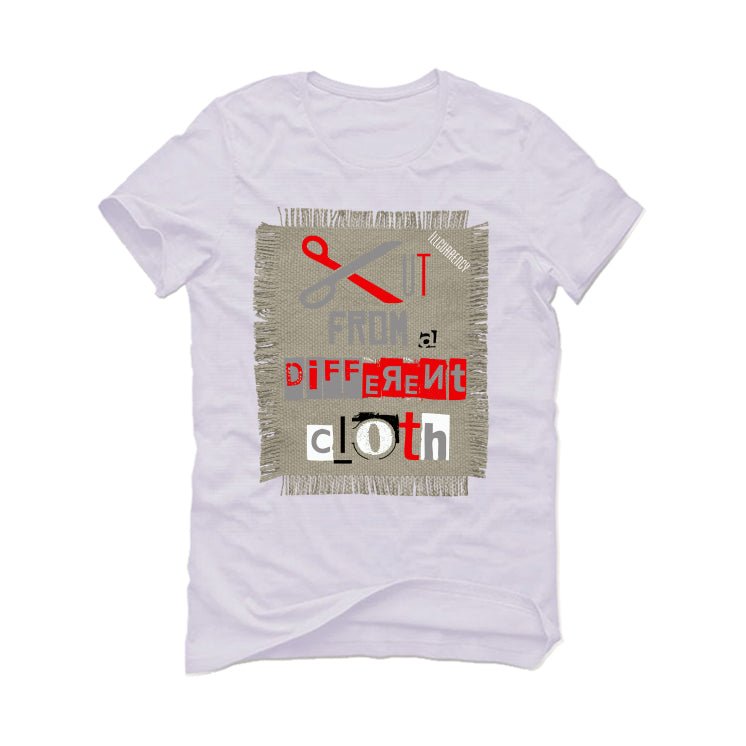 Air Jordan 13 Wolf Grey - White T-Shirt (Cut from a different cloth)