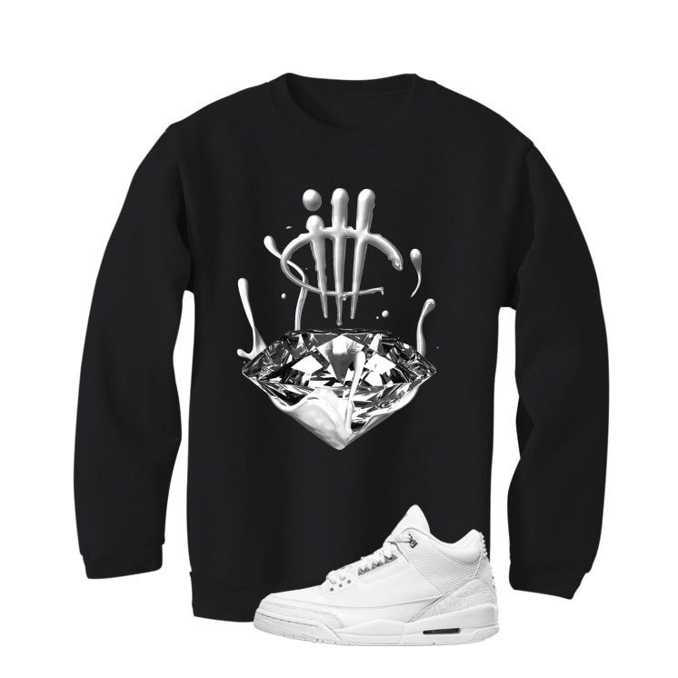Air Jordan 3 Pure Money Black T-Shirt (Drip)| illcurrency