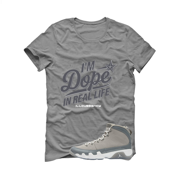 Air Jordan 9 Cool Grey Grey T-Shirt (DOPE)| illcurrency