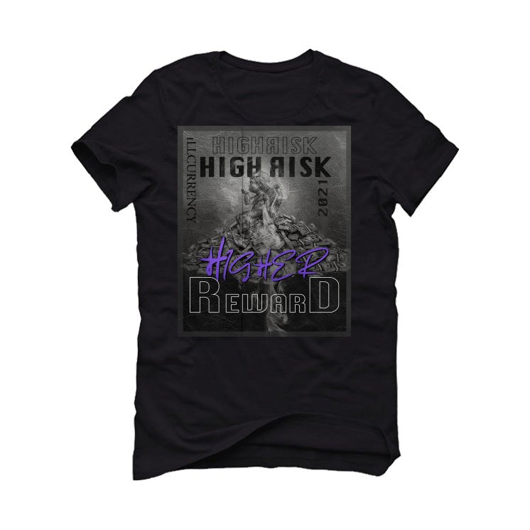 Air Jordan 13 Retro Purple Venom - Black T-Shirt (HIGHER REWARD)