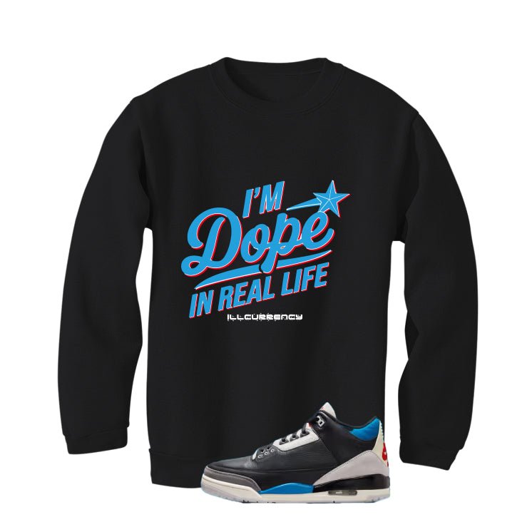 Air Jordan 3 OG Rare Air Black T-Shirt (DOPE)| illcurrency