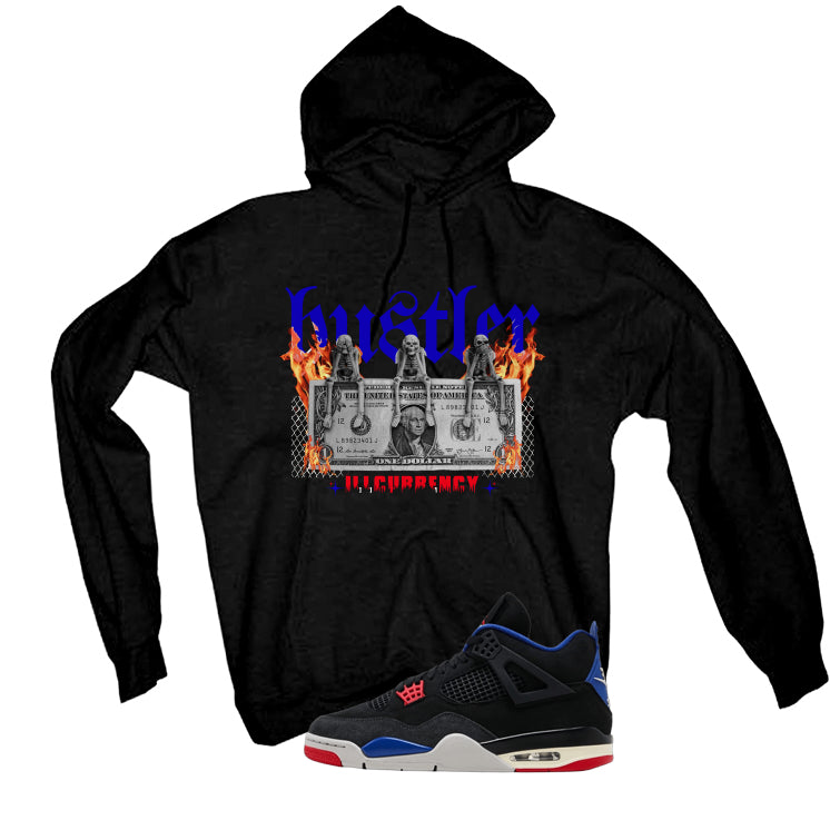 Air Jordan 4 Rare Air Black T-Shirt (See No Evil Hustler)| illcurrency