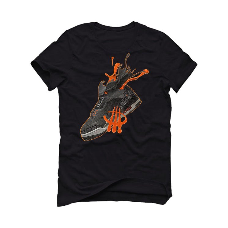 Air Jordan 3 Retro “Fear” | illcurrency Black T-Shirt (SPLASH 3)