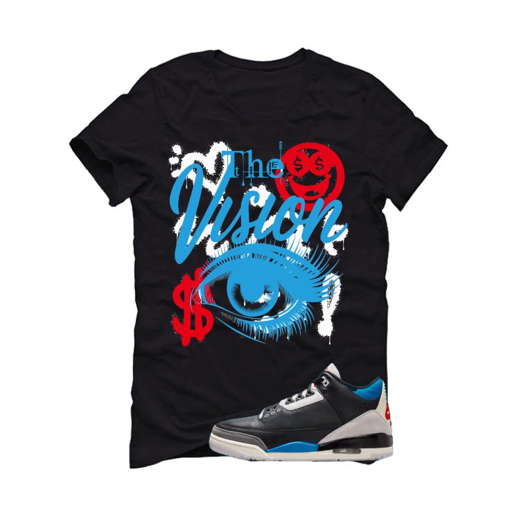 Air Jordan 3 OG Rare Air Black T-Shirt (The Vision)| illcurrency