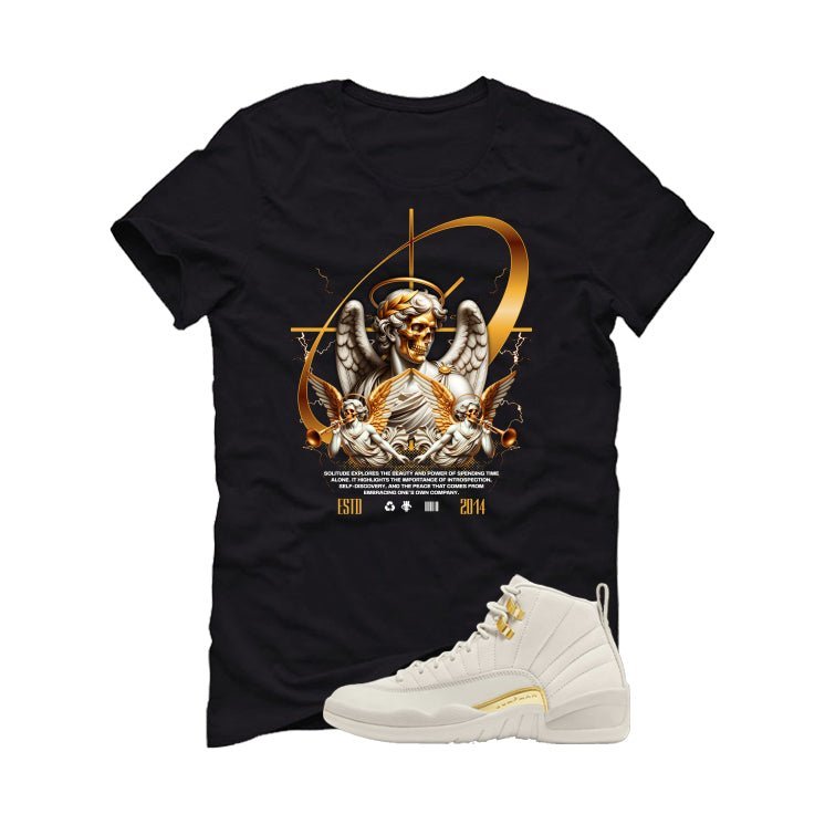 Air Jordan 12 WMNS Phantom Black T-Shirt (Solitude)| illcurrency