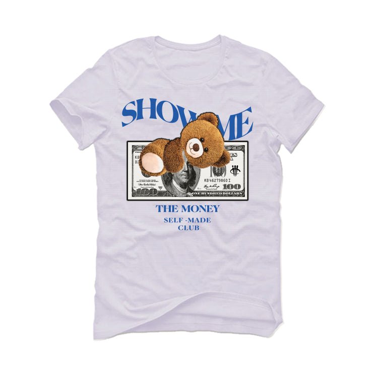 Air Jordan 2 Low Varsity Royal - White T-Shirt (SHOW ME)