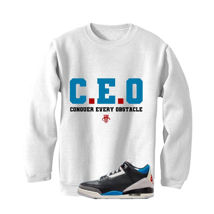 Air Jordan 3 OG Rare Air White T-Shirt (CEO)| illcurrency
