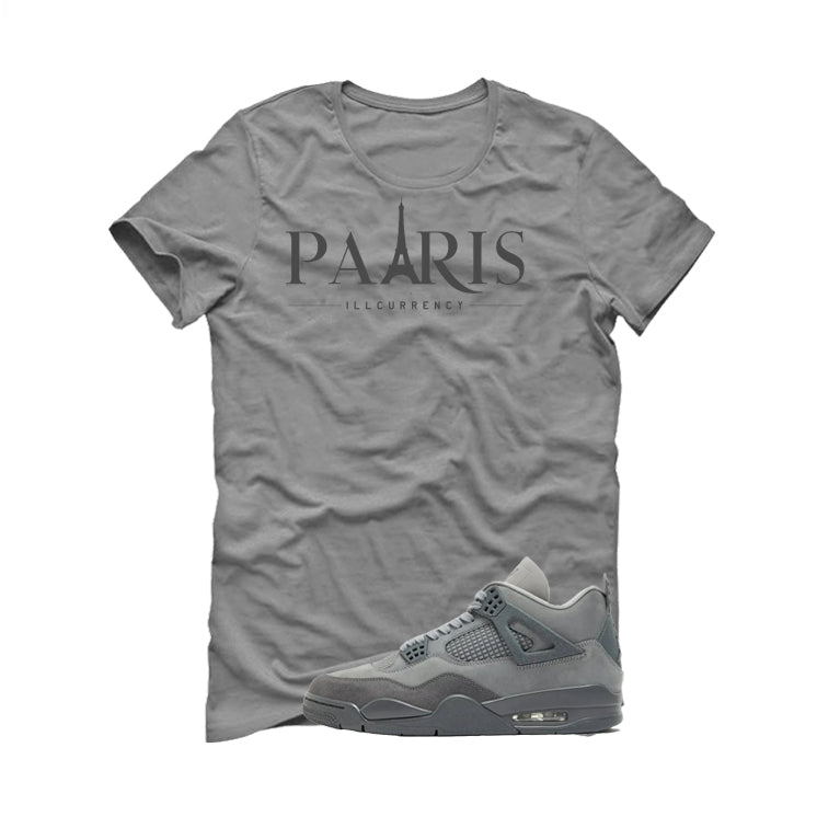 Air Jordan 4 Paris Olympics Grey T-Shirt (Paris)| illcurrency