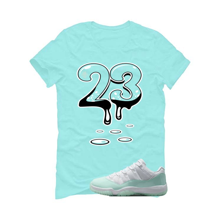 Air Jordan 11 Low WMNS Igloo Mint Green T-Shirt (23)| illcurrency