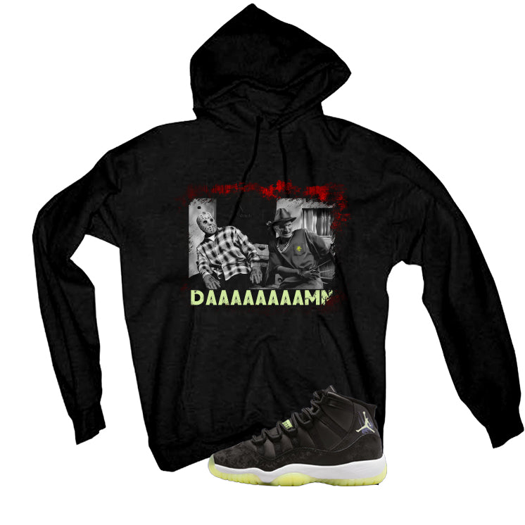 Air Jordan 11 GS Inner Beast Matching T-Shirt, Sweatshirts & Hoodies Black T-Shirt (daaaaamn)| illcurrency