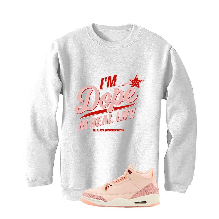 Air Jordan 3 Valentine’s Day White T-Shirt (DOPE)| illcurrency