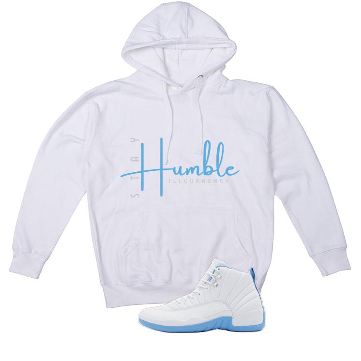 Air Jordan 12 Melo White T-Shirt (Stay Humble)| illcurrency
