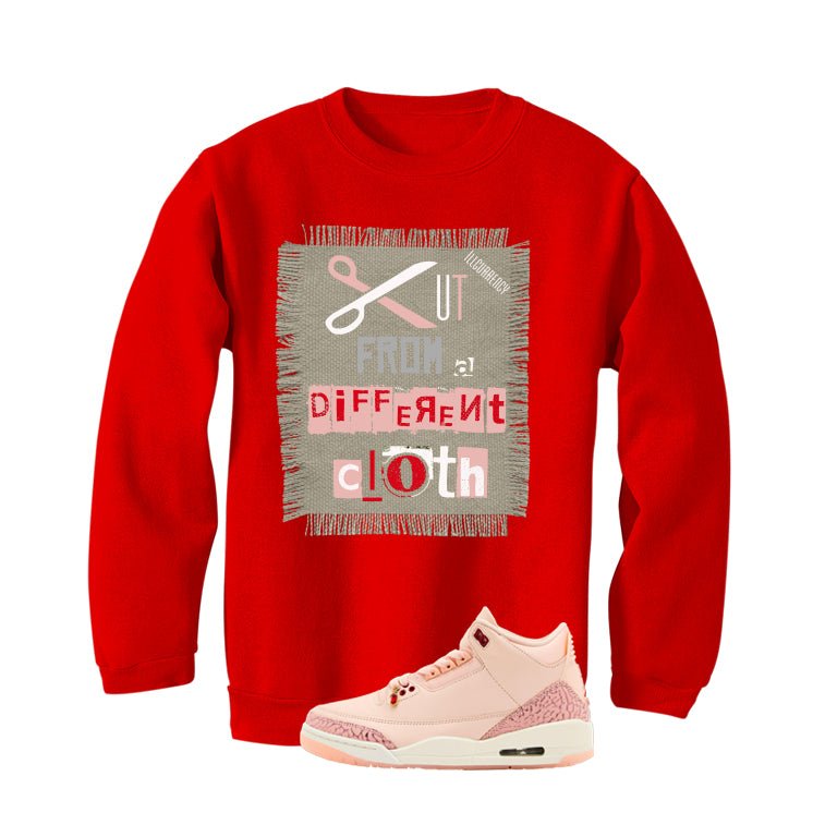 Air Jordan 3 Valentine’s Day Red T-Shirt (Cut from a different cloth)| illcurrency