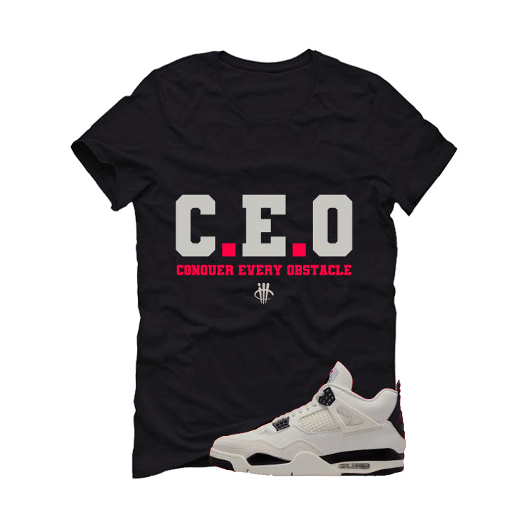 Air Jordan 4 Flight Club Matching T-Shirt, Sweatshirts & Hoodies Black T-Shirt (Ceo)| illcurrency