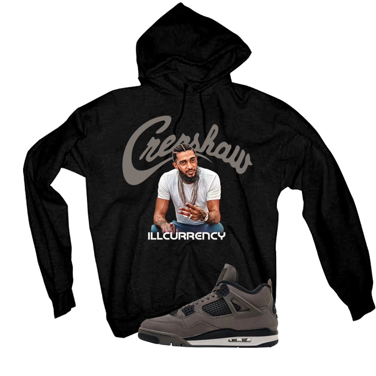 Air Jordan 4 Cave Stone Black T-Shirt (Crenshaw)| illcurrency