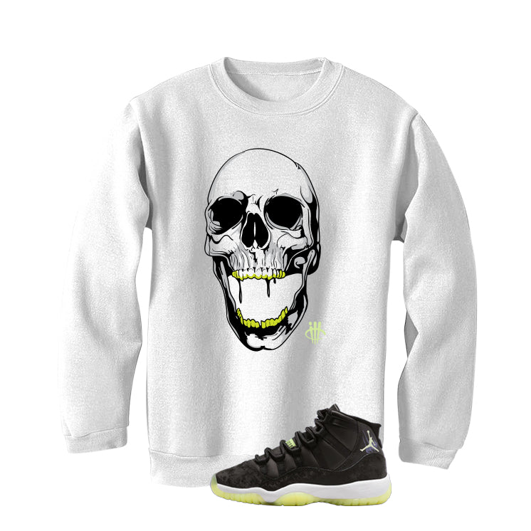 Air Jordan 11 GS Inner Beast Matching T-Shirt, Sweatshirts & Hoodies White T-Shirt (Skull Head)| illcurrency