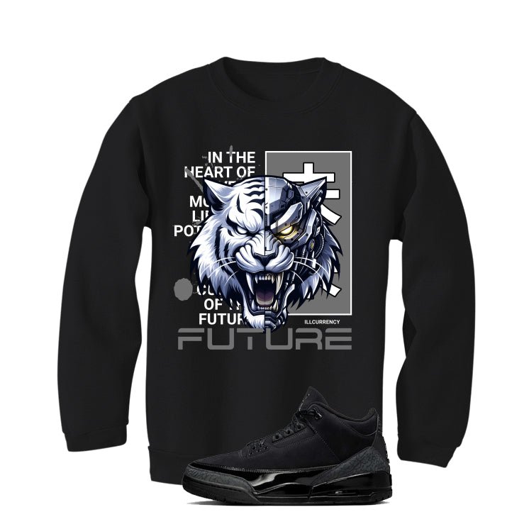 Air Jordan 3 Black Cat Black T-Shirt (Future)| illcurrency