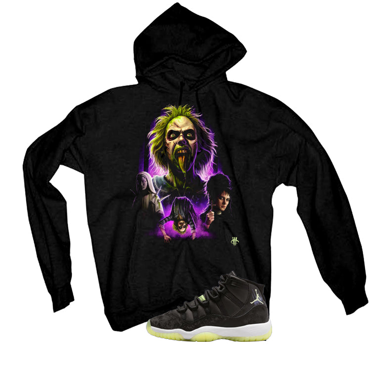 Air Jordan 11 GS Inner Beast Matching T-Shirt, Sweatshirts & Hoodies Black T-Shirt (Beetlejuice)| illcurrency