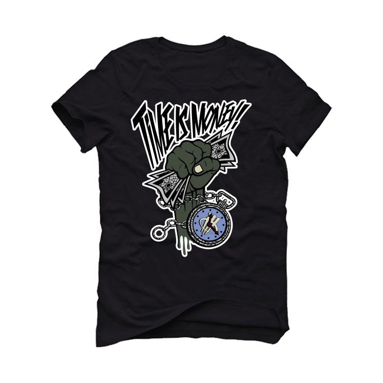 Nike Dunk Low “From Nike, To You” | illcurrency Black T-Shirt (Time Is Money)