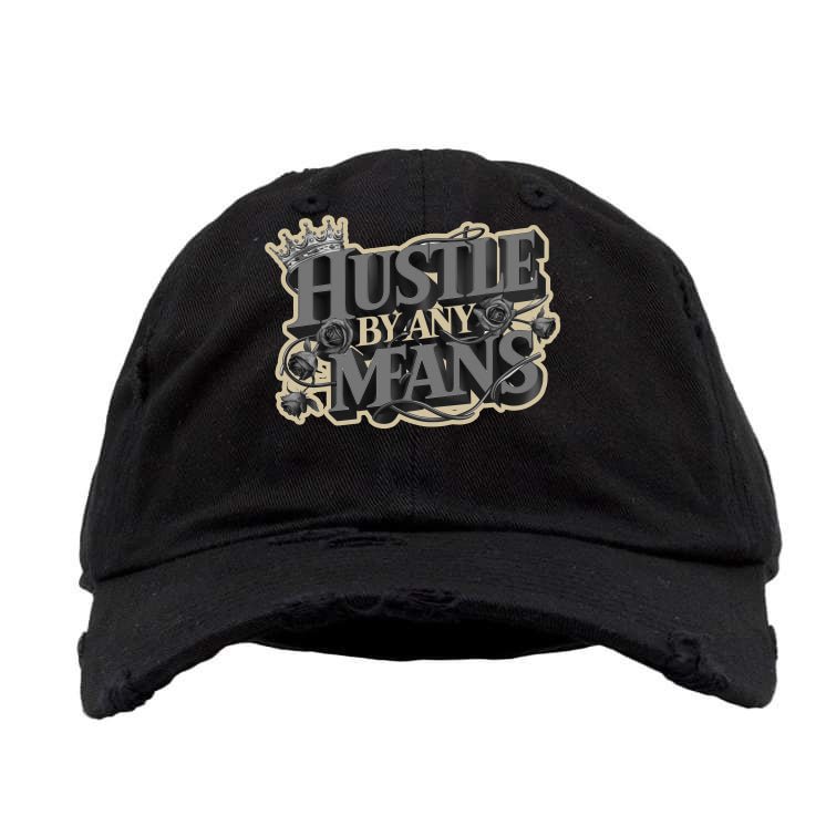 A Ma Maniere x Air Jordan 3 Black Black Hat (Hustle By Any Means)| illcurrency