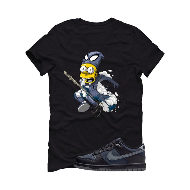 Nike Dunk Low Symbiote Black T-Shirt (Spiddy Bart)| illcurrency