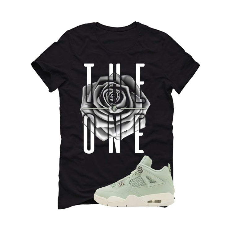 Air Jordan 4 WMNS Seafoam Black T-Shirt (The One)| illcurrency