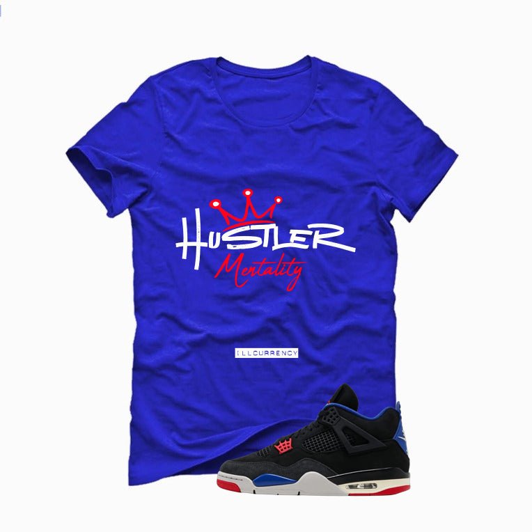 Air Jordan 4 Rare Air Royal Blue T-Shirt (Hustler Mentality)| illcurrency