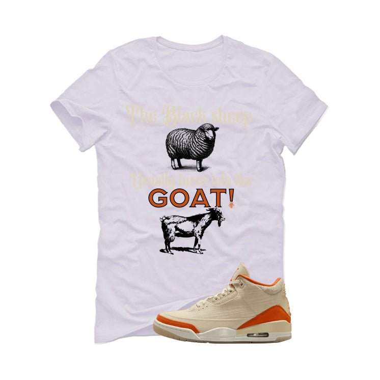 Air Jordan 3 WMNS Starfish White T-Shirt (the black sheep usually turns into the GOAT!)| illcurrency