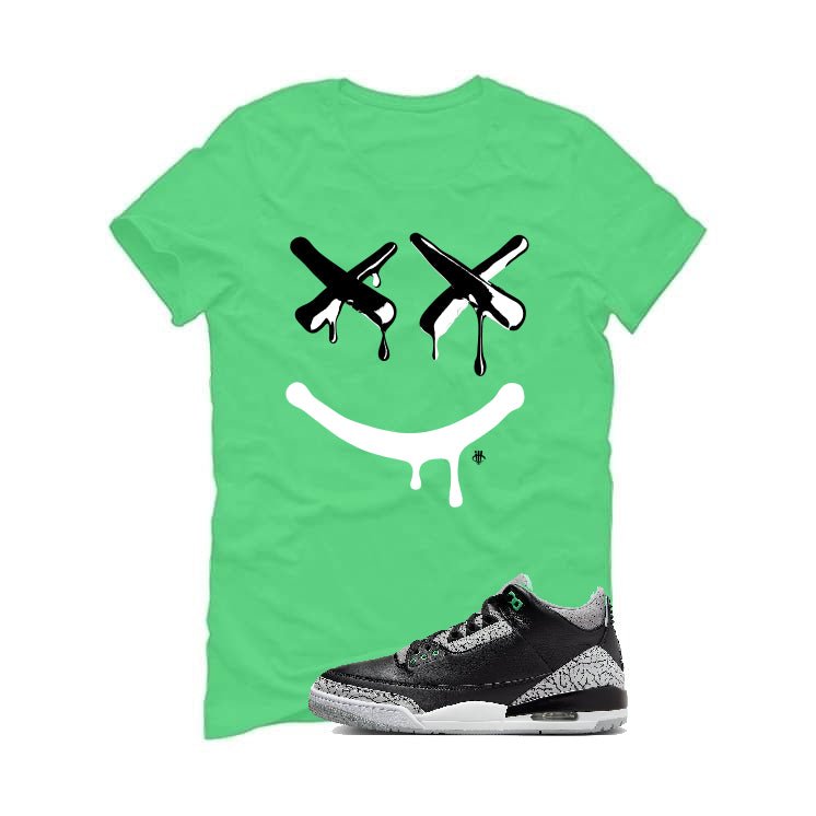 Air Jordan 3 “Green Glow” | illcurrency Synthetic Green T-Shirt (Happy Drip)