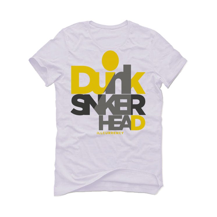 Air Jordan 11 Low WMNS “Yellow Snakeskin” White T-Shirt (DUNKHEAD)