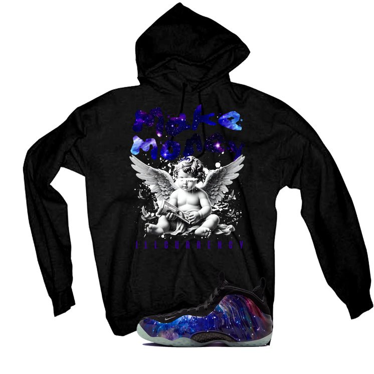 Nike Air Foamposite One Galaxy Black T-Shirt (Make Money)| illcurrency