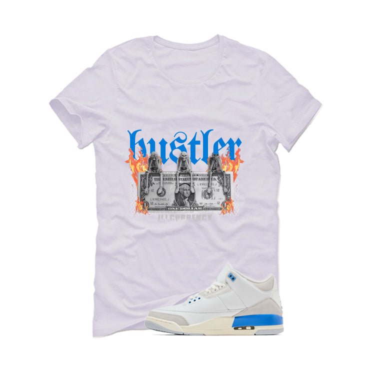 Air Jordan 3 Lucky Shorts White T-Shirt (See No Evil Hustler)| illcurrency