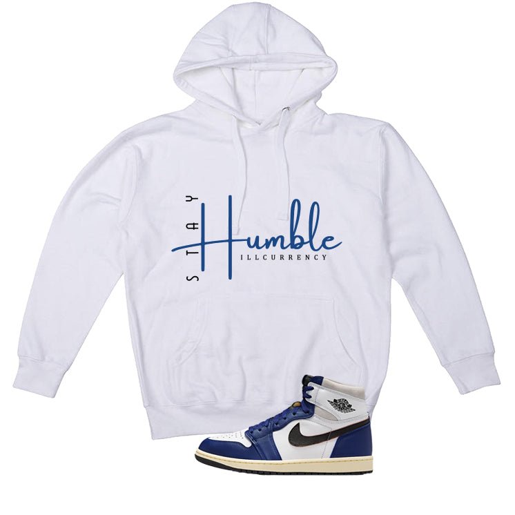 Air Jordan 1 Rare Air Deep Royal Blue White T-Shirt (Stay Humble)| illcurrency