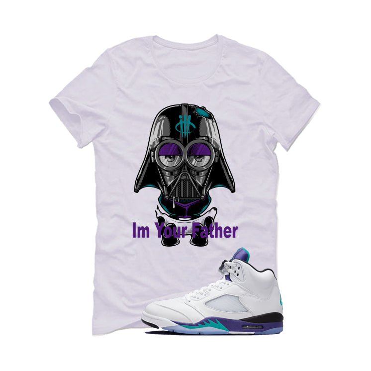 Air Jordan 5 OG Grape White T-Shirt (I'm Your Father)| illcurrency