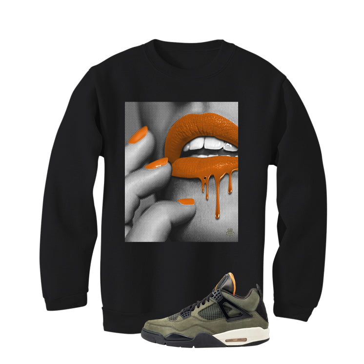 Undefeated x Air Jordan 4 Black T-Shirt (Touch)| illcurrency