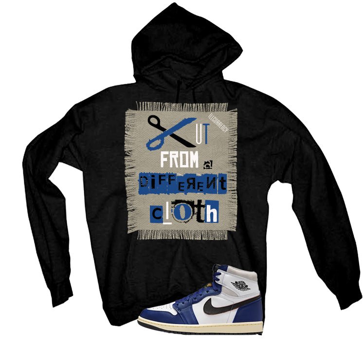 Air Jordan 1 Rare Air Deep Royal Blue Black T-Shirt (Cut from a different cloth)| illcurrency