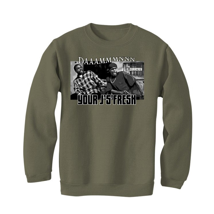 Air Jordan 4 SE Craft “Olive” | illcurrency Military Green T-Shirt (Damn)