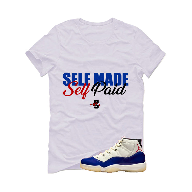 Air Jordan 11 Rare Air Matching T-Shirt, Sweatshirts & Hoodies White T-Shirt (Self Made Self Paid)| illcurrency