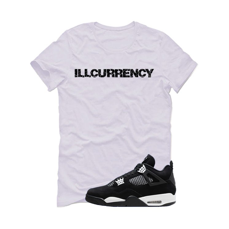 Air Jordan 4 White Thunder White T-Shirt (illcurrency)| illcurrency
